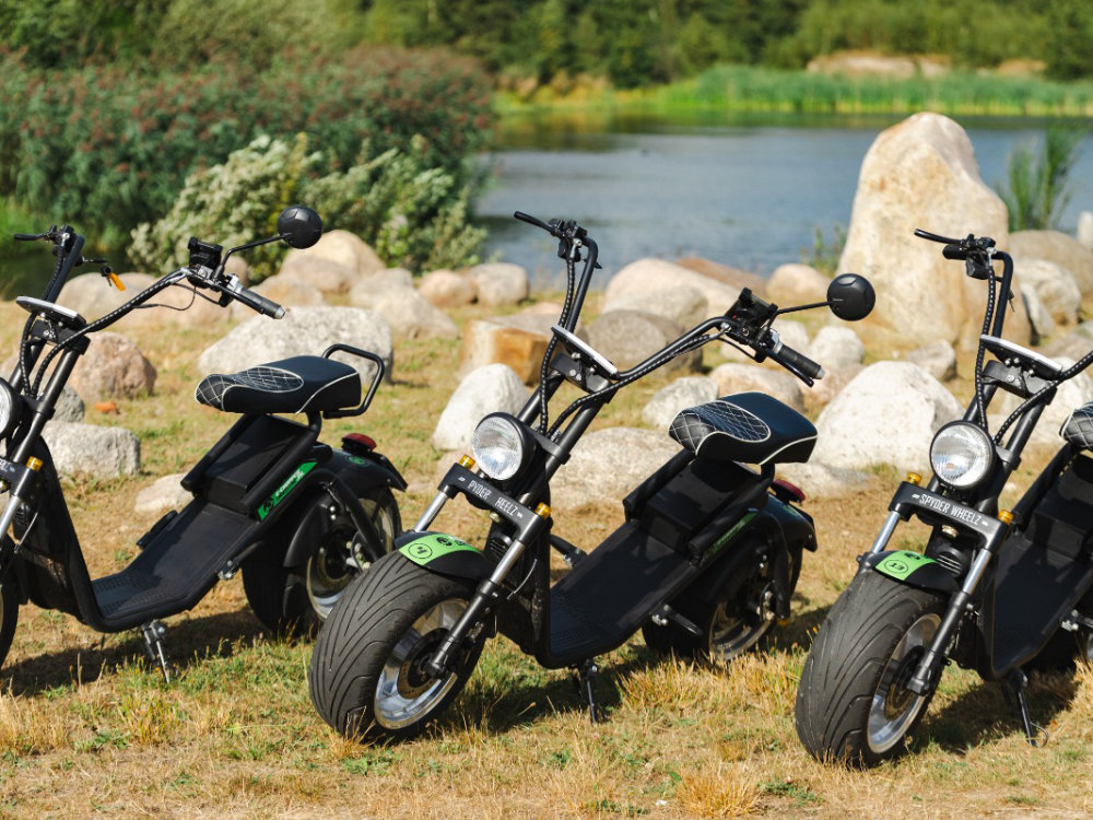 E-Choppertour door Junne